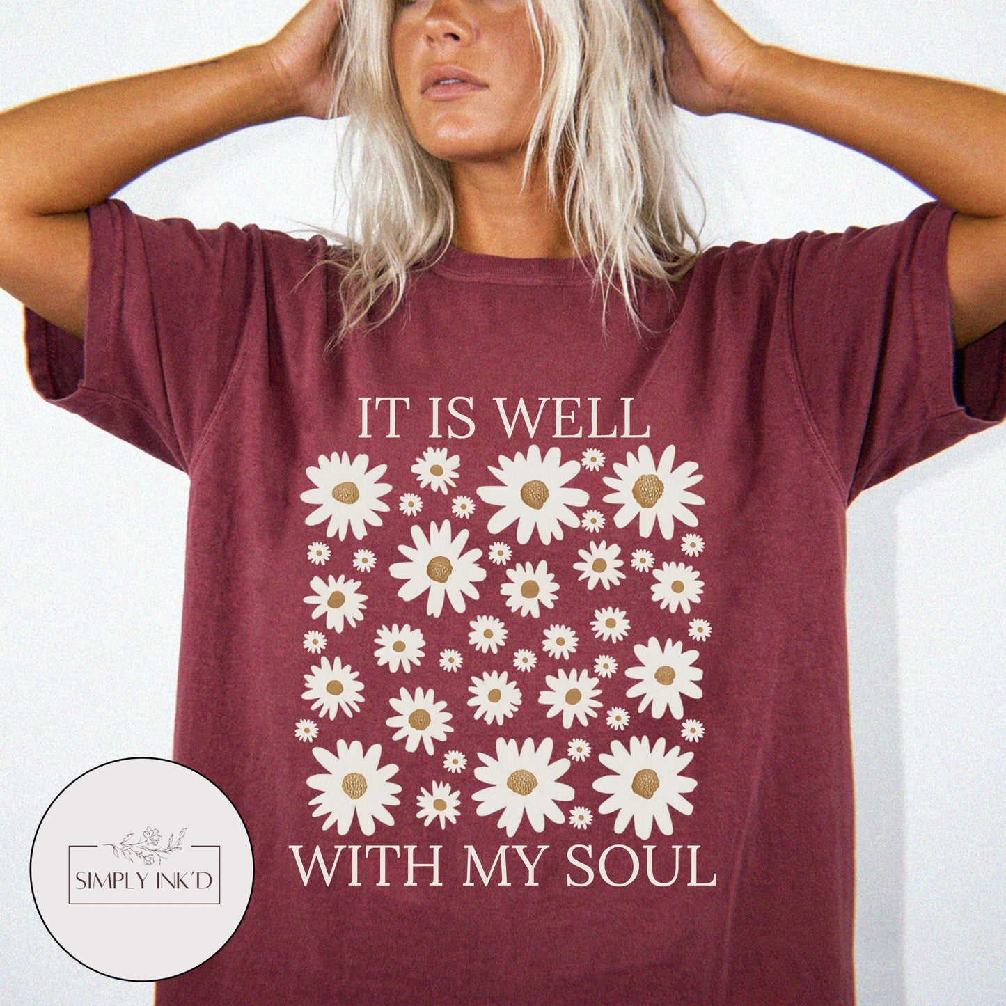 It is well with my soul graphic Tee