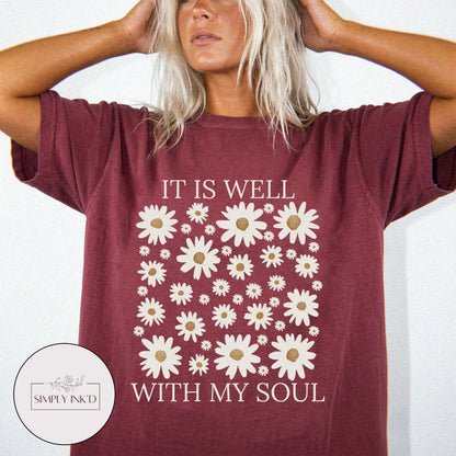 It is well with my soul graphic Tee