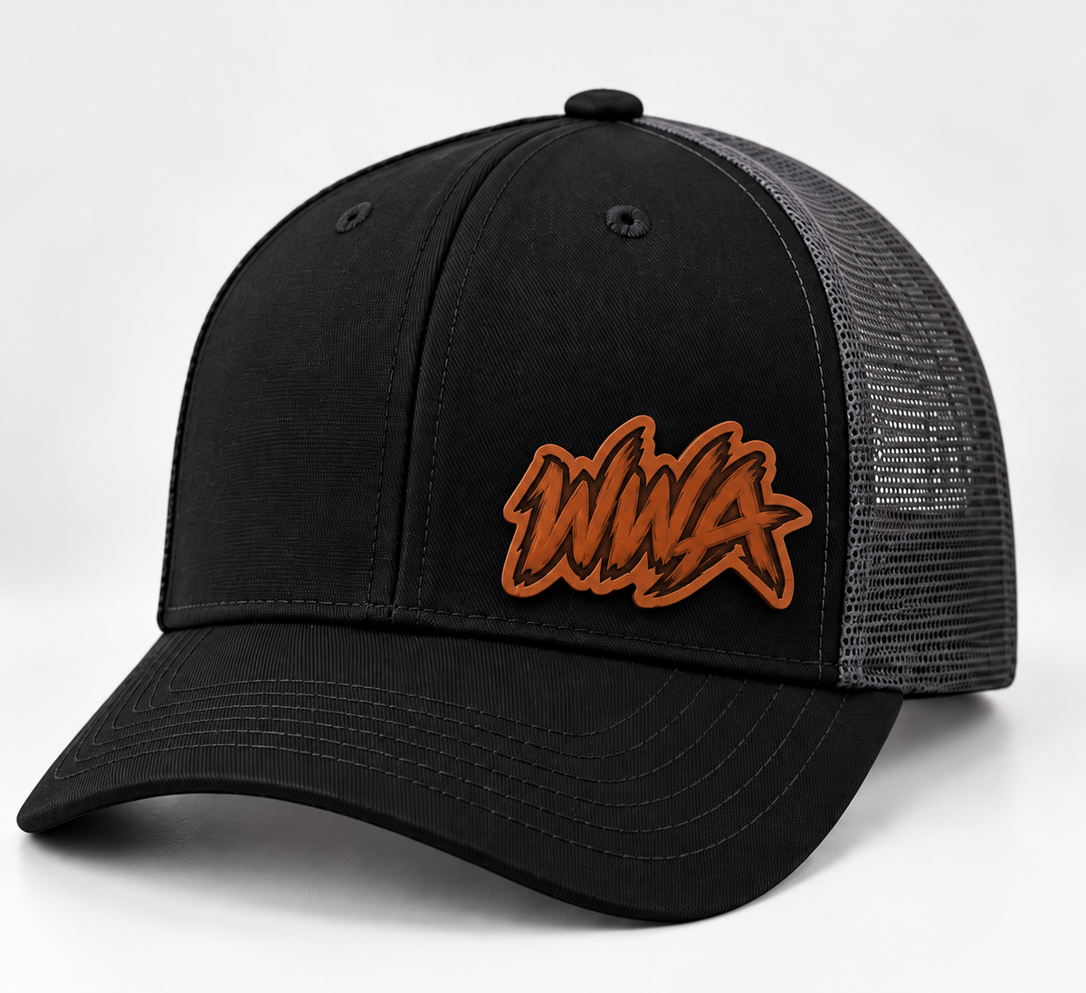 Team WWA Hat – Black/Black
