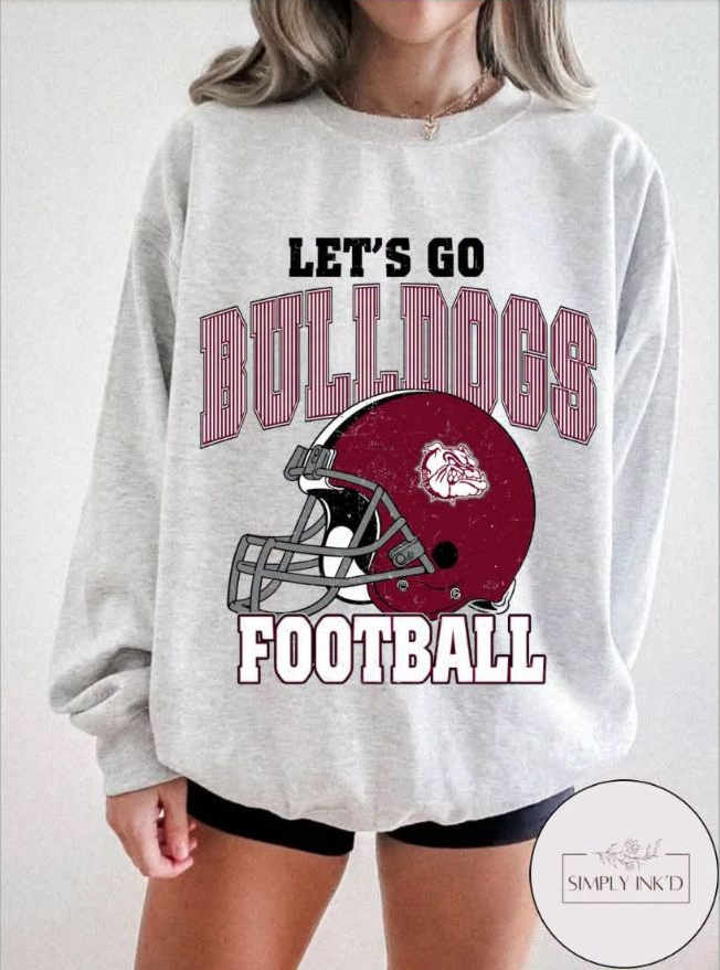 Bulldogs Football Graphic Tee