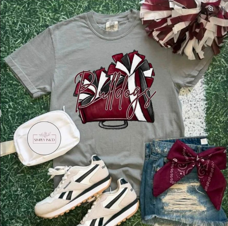 Bulldogs Cheer Tee