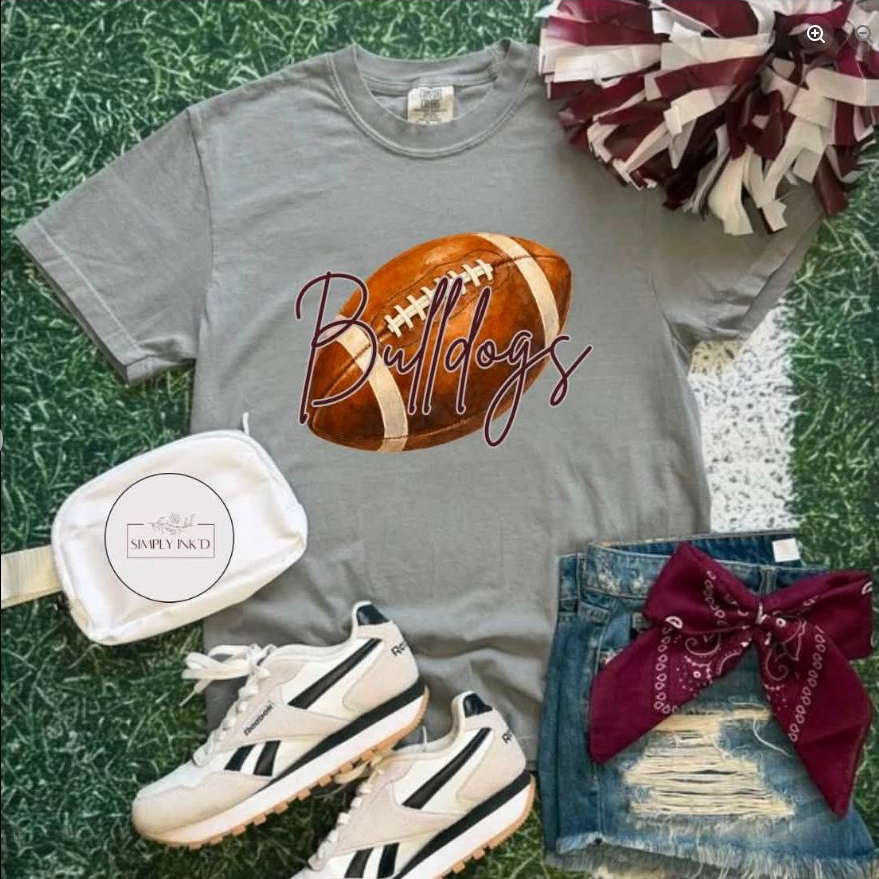 Bulldogs Football Tee