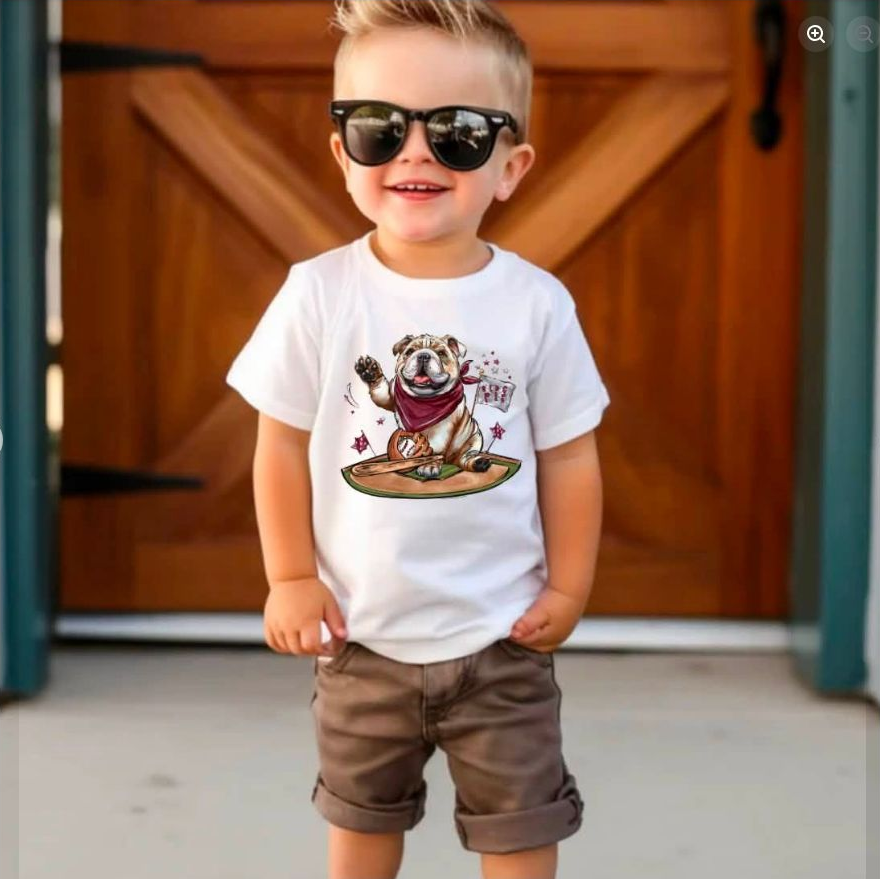 Bulldog All-Sports Kids Tee