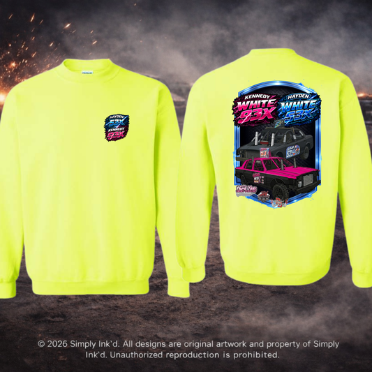 Hayden/Kennedy White Crew sweatshirts