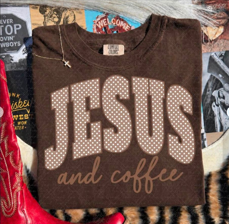 Jesus and Coffee Tee