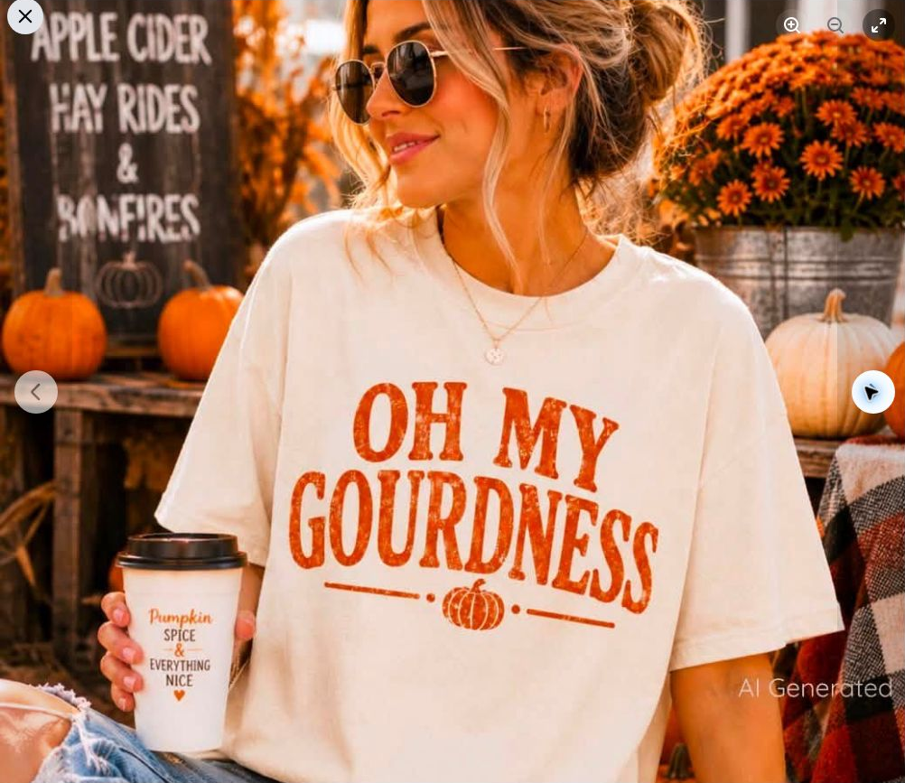 Oh My Gourdness Tee