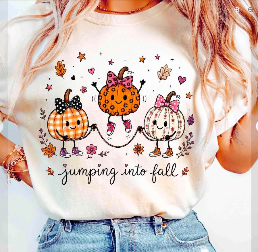 Jumping Into Fall Tee