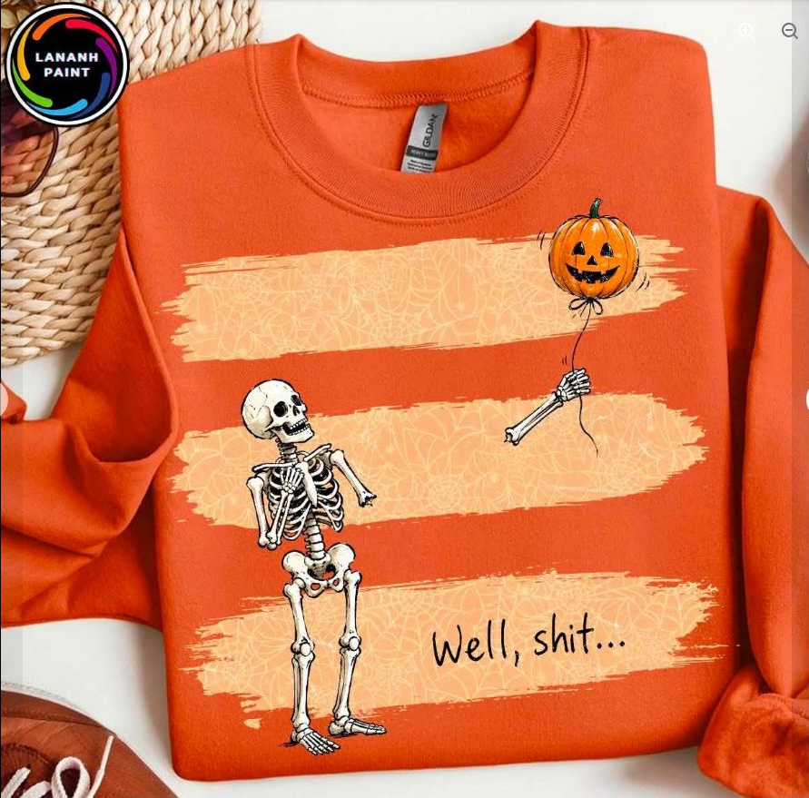 Well Shit Skeleton Tee