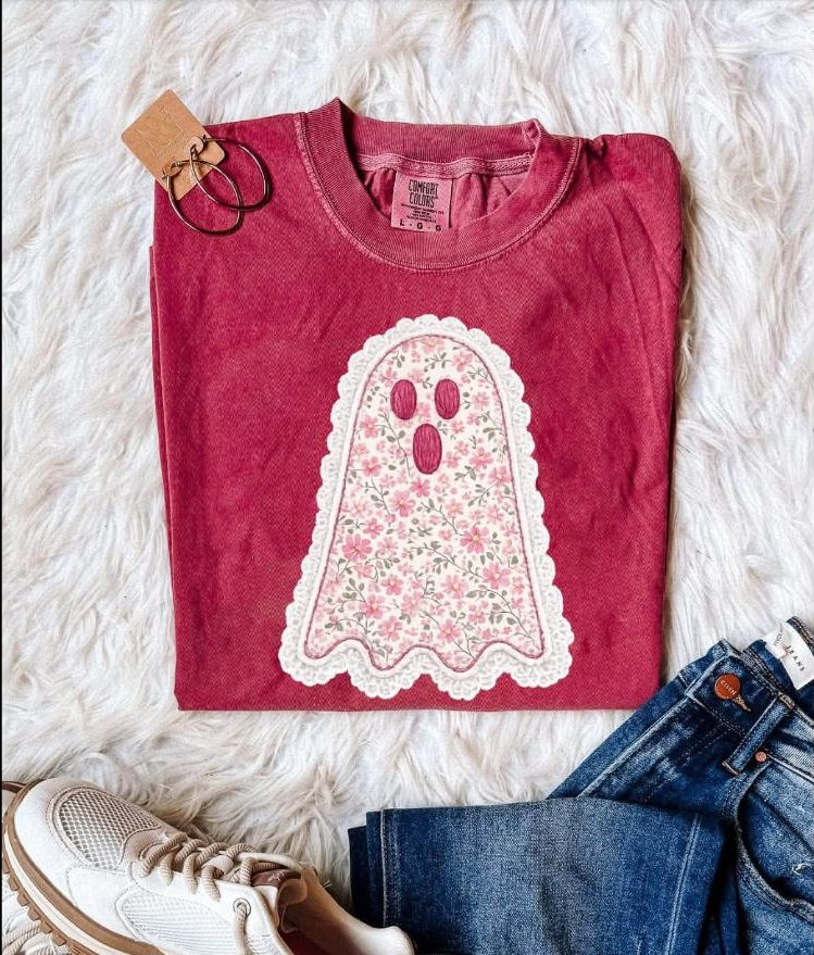 Floral Ghost Tee
