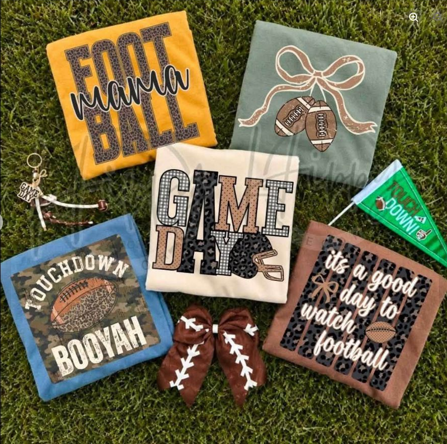 Football Game Day Design Tee
