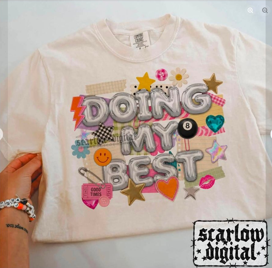 Doing My Best Retro Tee