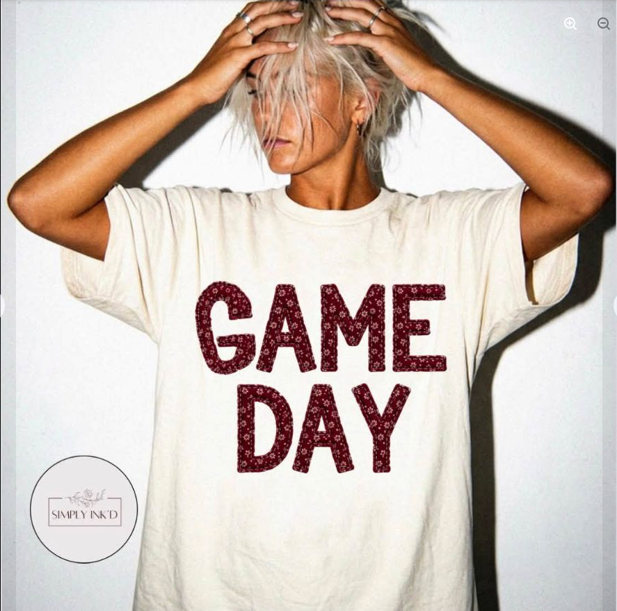 Maroon Game Day Tee