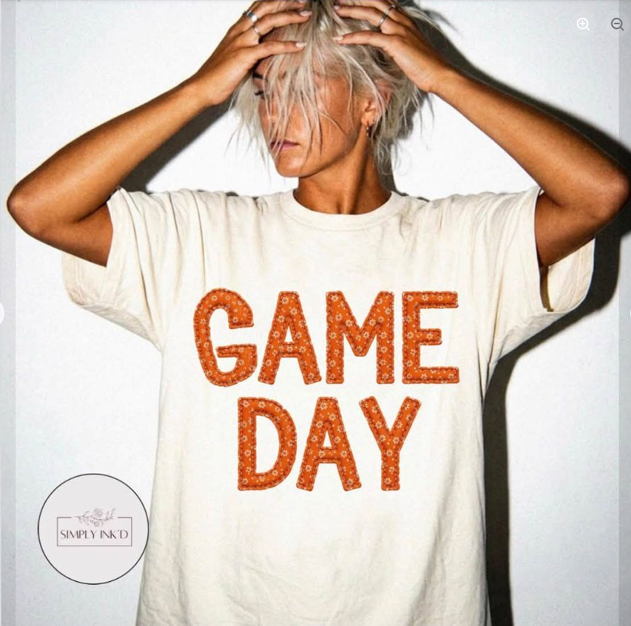 Orange Game Day Tee