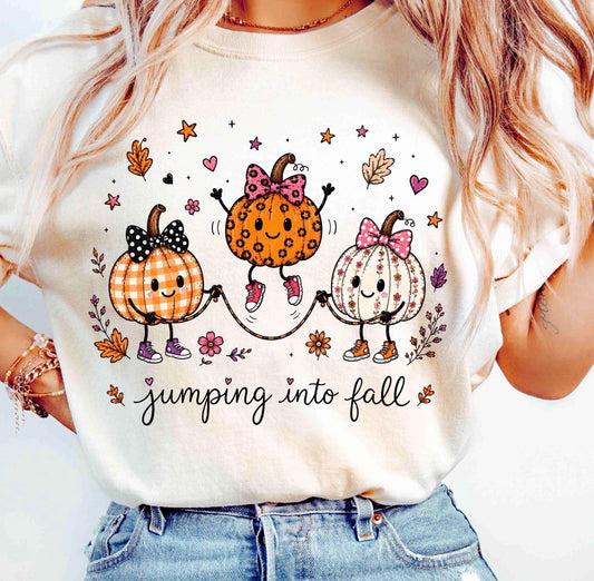 Jumping Into Fall Tee