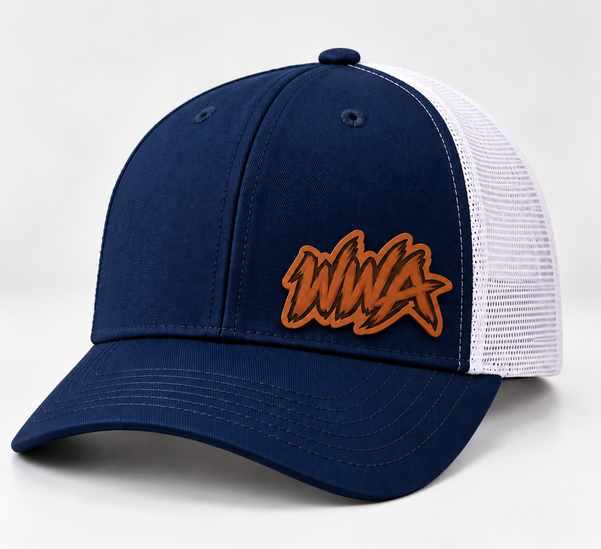 Team WWA Hat – Navy/White