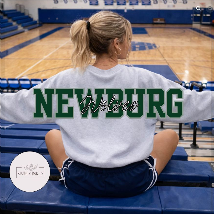 Custom School Name Back Print Spirit Design preview 81