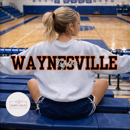 Custom School Name Back Print Spirit Design preview 83