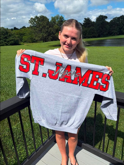 Custom School Name Back Print Spirit Design preview 87