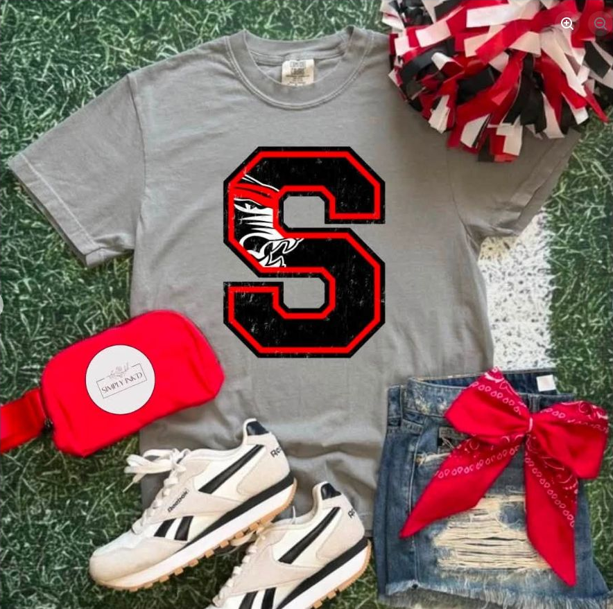 School Initial & Mascot Spirit Design preview 204