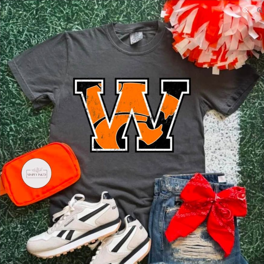 School Initial & Mascot Spirit Design preview 205