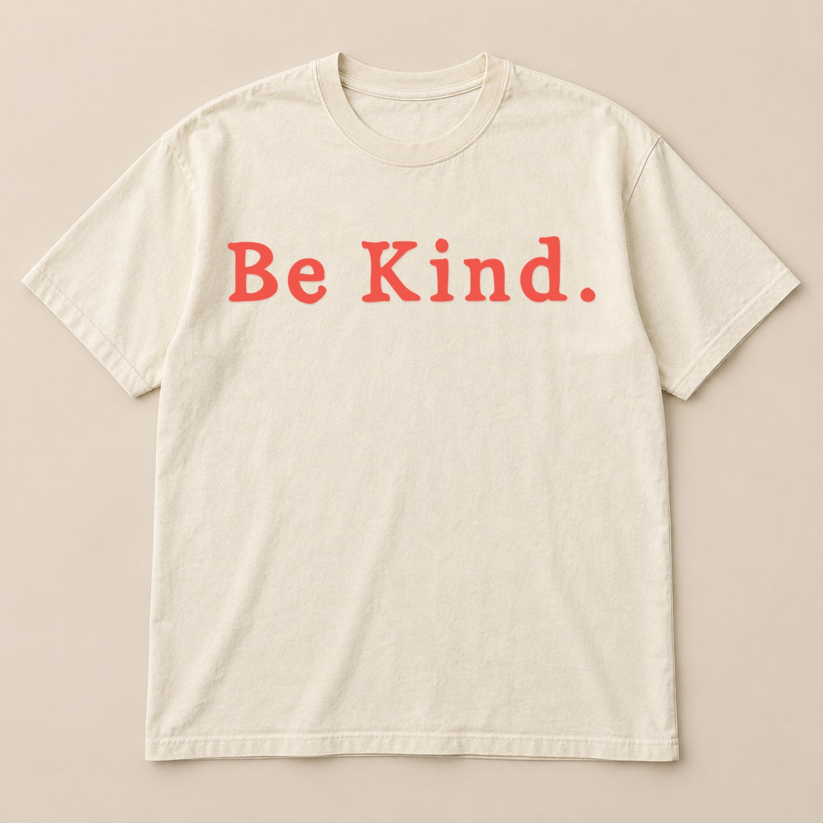 Simple Be Kind Tee | Comfort Colors on a real Comfort Colors shirt