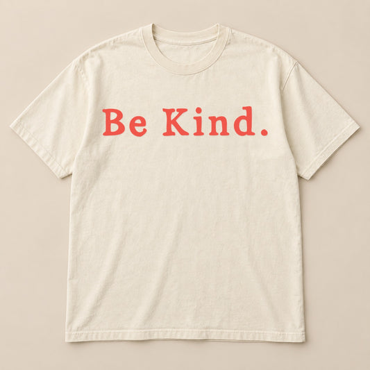 Simple Be Kind Tee | Comfort Colors on a real Comfort Colors shirt