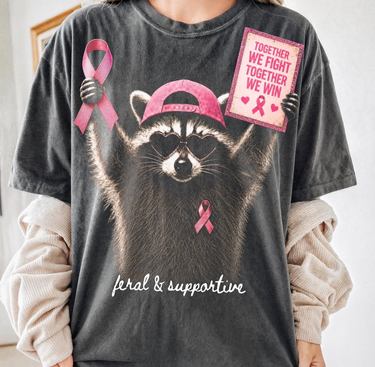 Feral & Supportive Raccoon