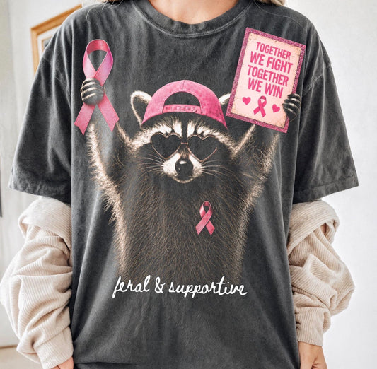 Feral & Supportive Raccoon