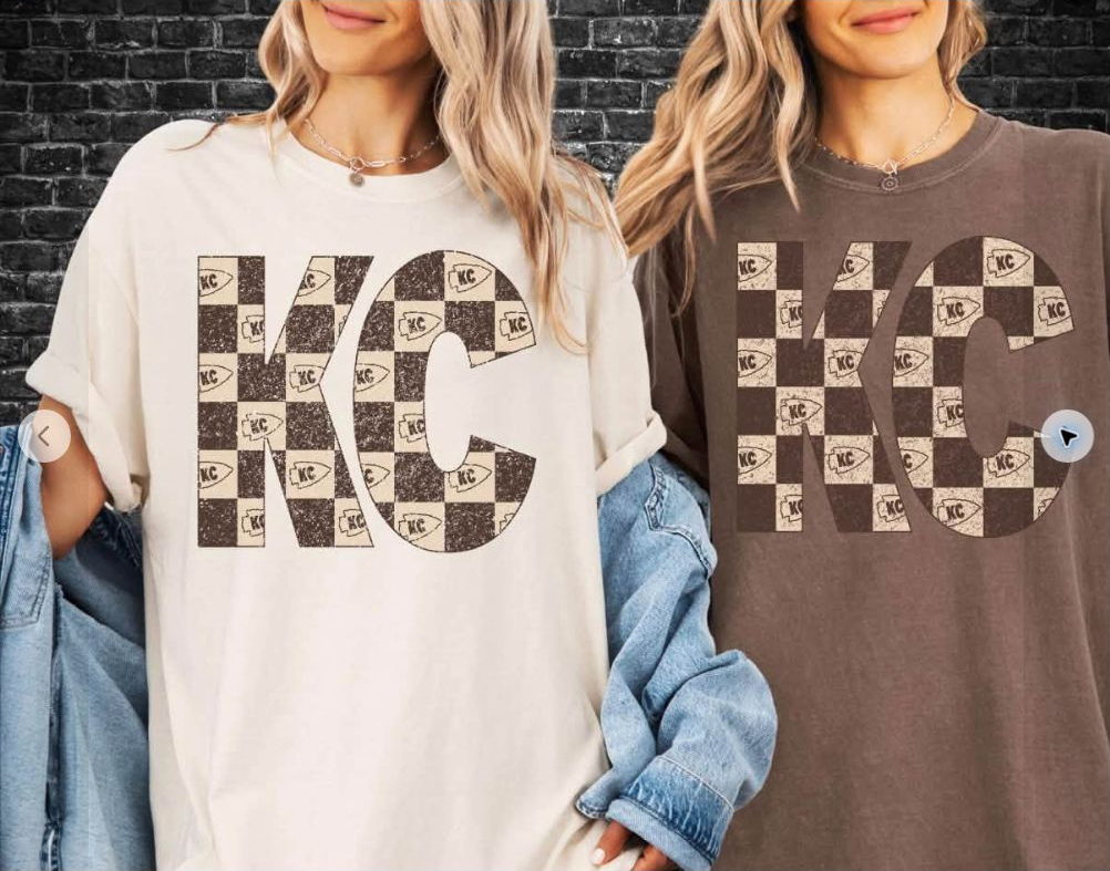 Leopard KC Tee | Comfort Colors approved design mockup