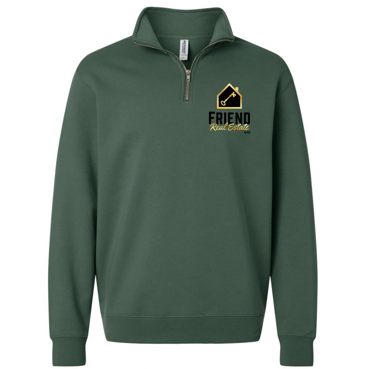 Friend Real Estate Independent quarter-zip in Alpine