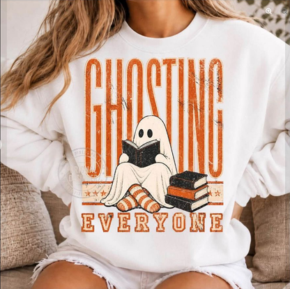 Ghosting Everyone Tee | Comfort Colors approved design mockup