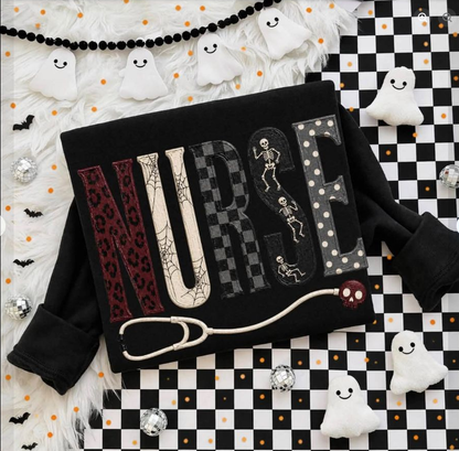 Halloween Nurse Tee | Comfort Colors approved design mockup