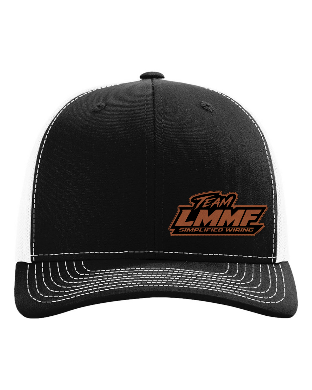 01-richardson-112-trucker-cap-black-white LEATHER