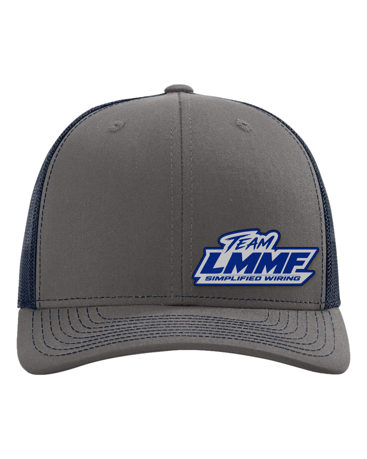 01-richardson-112-trucker-cap-charcoal-navy BLUE LEATHER
