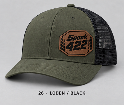 Team Spook 422 hat — Design 26 loden black